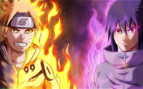 Naruto And Sasuke 4k (Laptop Full HD 1080P) .